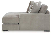 Aslan Court Sectional with Chaise -  Ashley Furniture Sectional