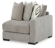 Aslan Court Sectional with Chaise -  Ashley Furniture Sectional
