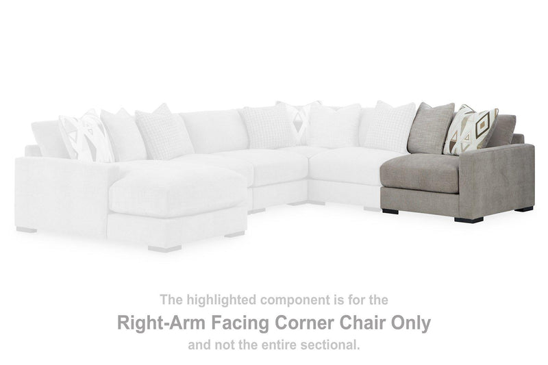 Aslan Court Sectional with Chaise -  Ashley Furniture Sectional