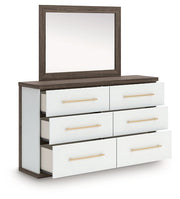Kendanport Dresser and Mirror -  Ashley Furniture Dresser & Mirror  Fresh Start Furniture