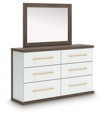 Kendanport Dresser and Mirror -  Ashley Furniture Dresser & Mirror  Fresh Start Furniture