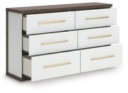 Kendanport Dresser and Mirror -  Ashley Furniture Dresser & Mirror  Fresh Start Furniture
