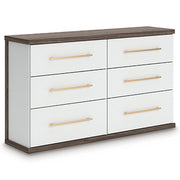 Kendanport Dresser and Mirror -  Ashley Furniture Dresser & Mirror  Fresh Start Furniture