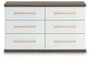 Kendanport Dresser and Mirror -  Ashley Furniture Dresser & Mirror  Fresh Start Furniture