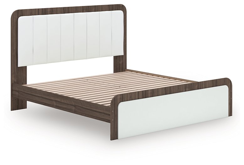 Kendanport Upholstered Bed -  Ashley Furniture Bed  Fresh Start Furniture