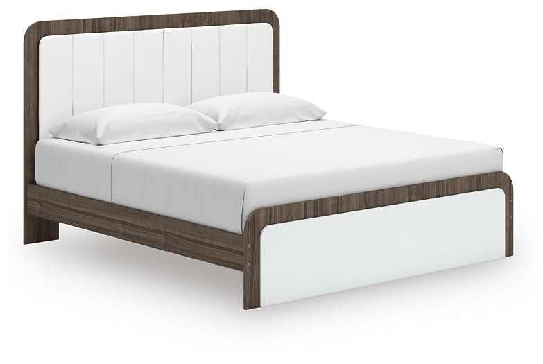 Kendanport Upholstered Bed -  Ashley Furniture Bed  Fresh Start Furniture