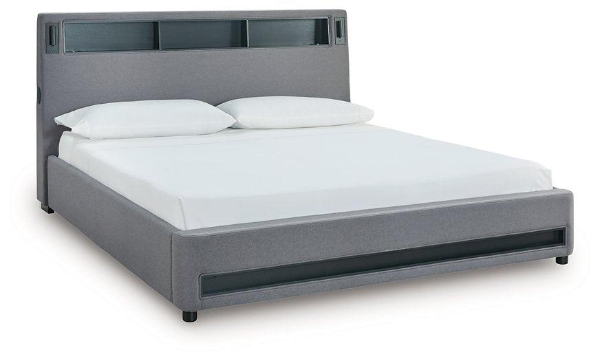 Verishaw Upholstered Bed -  Ashley Furniture Bed  Fresh Start Furniture
