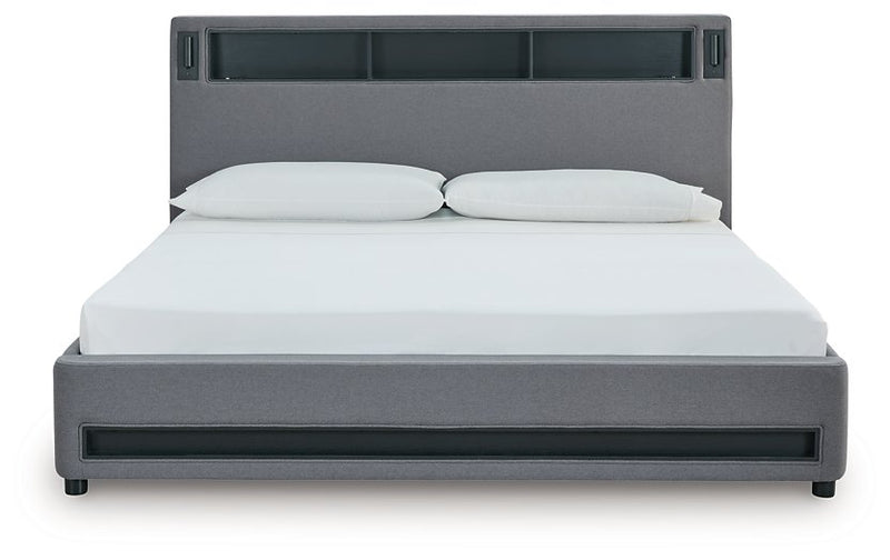 Verishaw Upholstered Bed -  Ashley Furniture Bed  Fresh Start Furniture