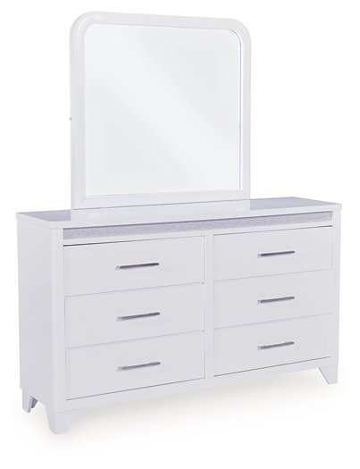 Jarlee Dresser and Mirror -  Ashley Furniture Dresser & Mirror  Fresh Start Furniture