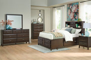 Vanmore Storage Bed -  Ashley Furniture Bed  Fresh Start Furniture