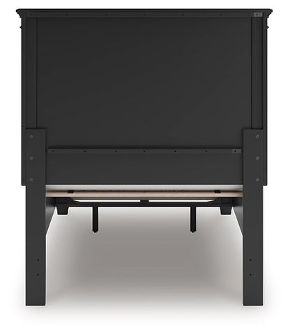 Lanolee Panel Storage Bed