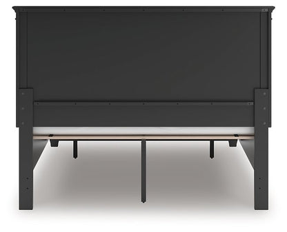 Lanolee Panel Storage Bed