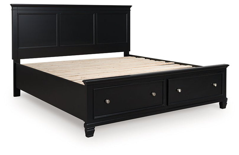 Lanolee Panel Storage Bed -  Ashley Furniture Bed  Fresh Start Furniture