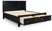 Lanolee Panel Storage Bed -  Ashley Furniture Bed  Fresh Start Furniture