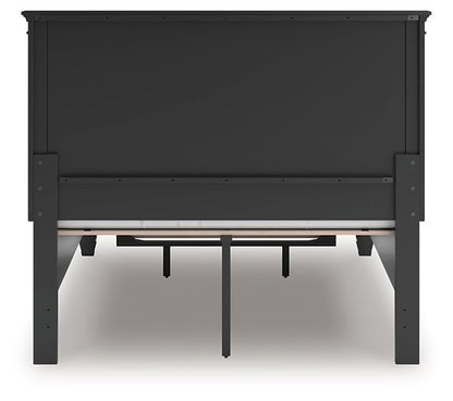 Lanolee Panel Storage Bed
