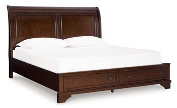 Trellington Sleigh Storage Bed Ashley Furniture Bed  Fresh Start Furniture