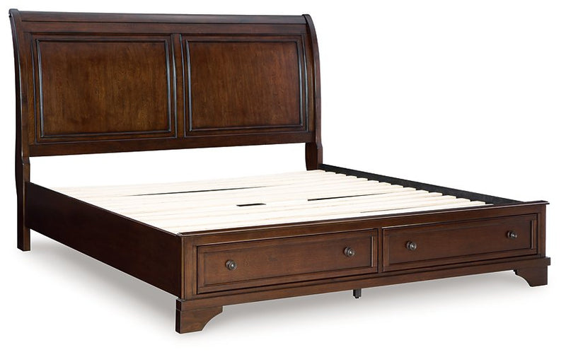 Trellington Sleigh Storage Bed Ashley Furniture Bed  Fresh Start Furniture