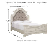 Realyn Upholstered Bed Ashley Furniture Bed  Fresh Start Furniture