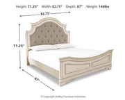 Realyn Upholstered Bed Ashley Furniture Bed  Fresh Start Furniture
