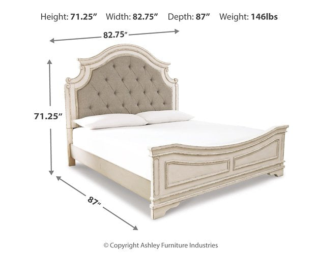 Realyn Upholstered Bed Ashley Furniture Bed  Fresh Start Furniture