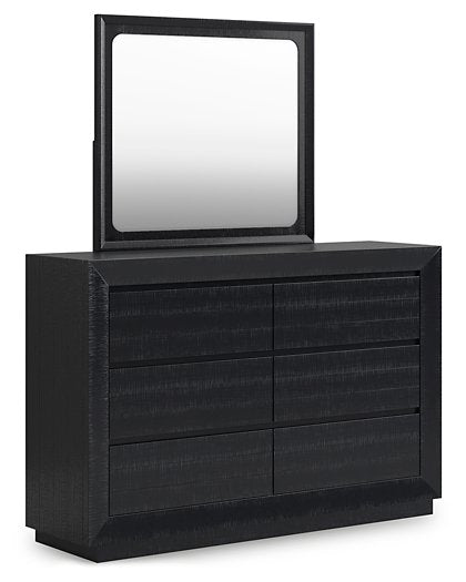 Londer Dresser and Mirror Ashley Furniture Dresser & Mirror  Fresh Start Furniture