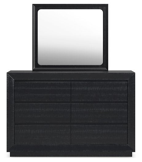 Londer Dresser and Mirror Ashley Furniture Dresser & Mirror  Fresh Start Furniture
