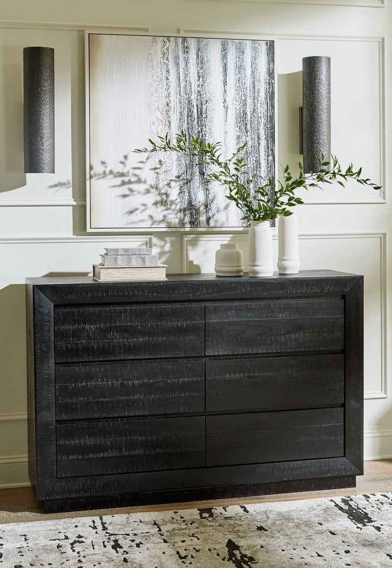 Londer Dresser and Mirror Ashley Furniture Dresser & Mirror  Fresh Start Furniture