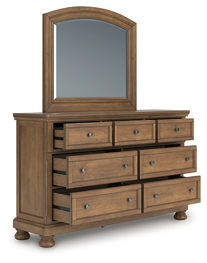 Feddinger Dresser and Mirror -  Ashley Furniture Dresser & Mirror  Fresh Start Furniture