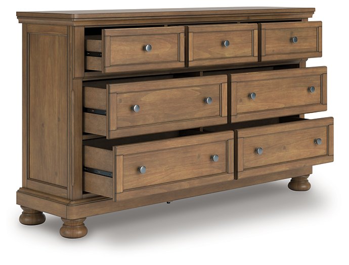 Feddinger Dresser and Mirror -  Ashley Furniture Dresser & Mirror  Fresh Start Furniture