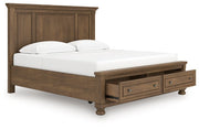Feddinger Panel Storage Bed -  Ashley Furniture Bed  Fresh Start Furniture