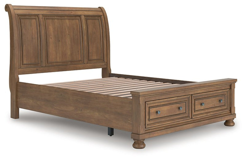 Feddinger Panel Storage Bed -  Ashley Furniture Bed  Fresh Start Furniture