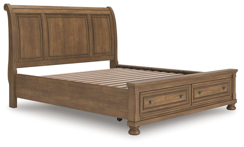 Feddinger Panel Storage Bed -  Ashley Furniture Bed  Fresh Start Furniture