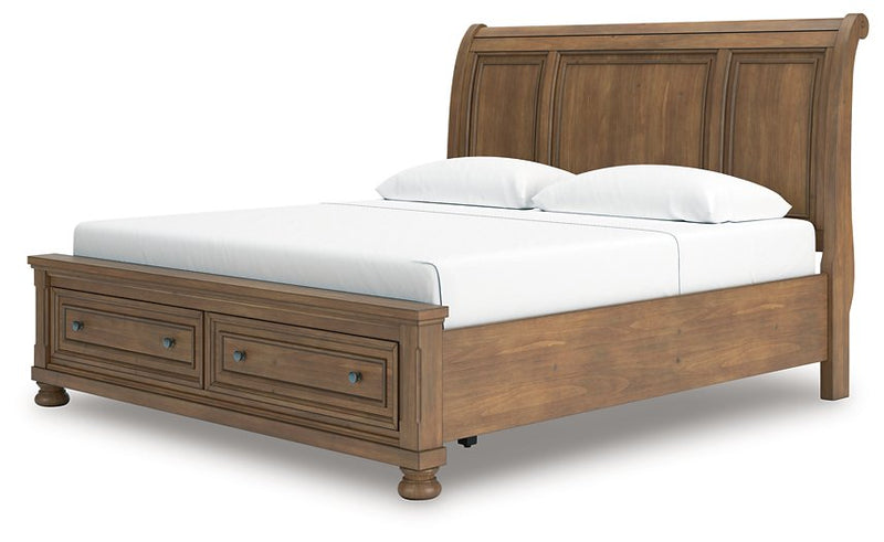 Feddinger Panel Storage Bed -  Ashley Furniture Bed  Fresh Start Furniture