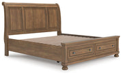 Feddinger Panel Storage Bed -  Ashley Furniture Bed  Fresh Start Furniture
