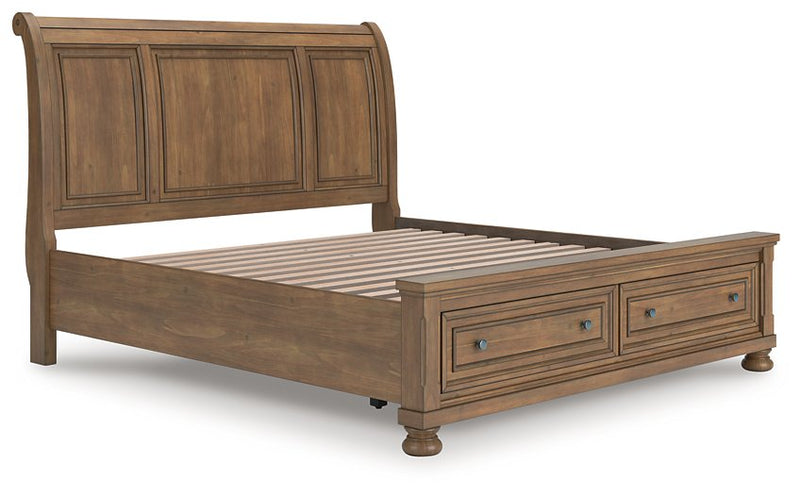Feddinger Panel Storage Bed -  Ashley Furniture Bed  Fresh Start Furniture