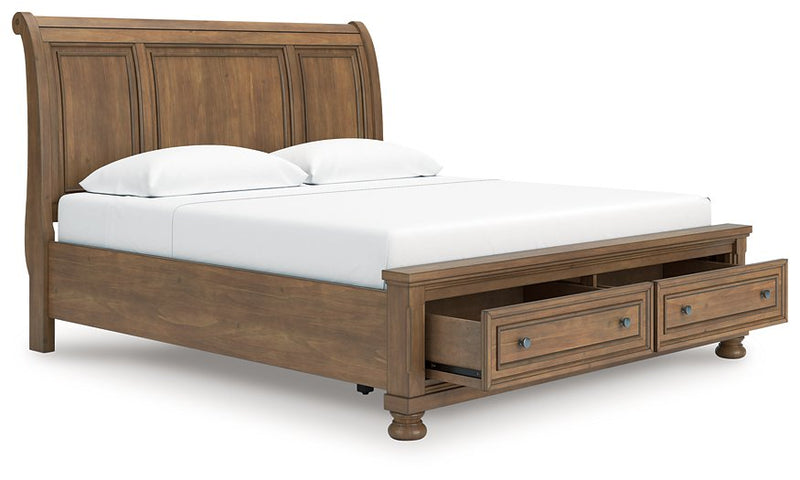 Feddinger Panel Storage Bed -  Ashley Furniture Bed  Fresh Start Furniture