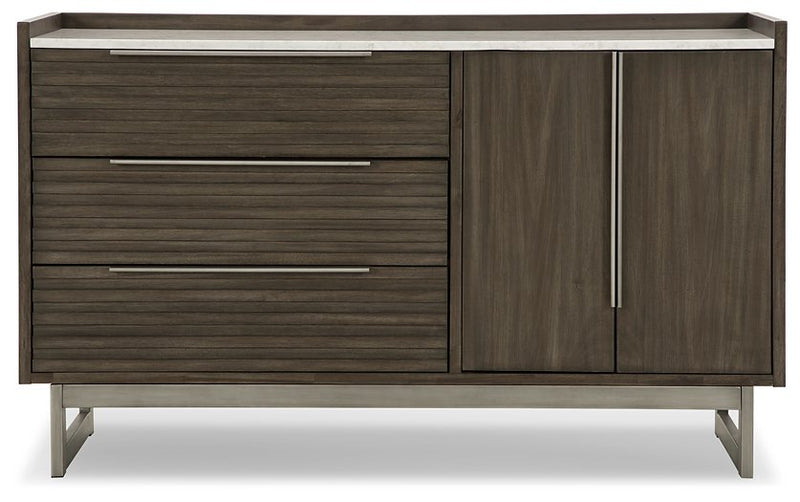 Arkenton Dresser and Mirror -  Ashley Furniture Dresser & Mirror