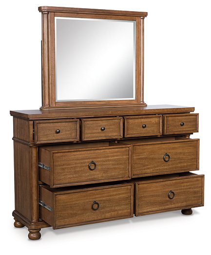 Chadworth Dresser and Mirror -  Ashley Furniture Dresser & Mirror  Fresh Start Furniture