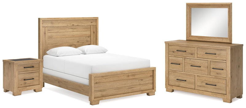 Galliden Bedroom Package Ashley Furniture Bedroom Set 6-Piece: Bed (Headboard,Footboard, Rails)/Dresser  Fresh Start Furniture
