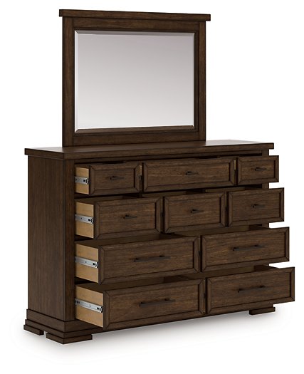 Taffenbrook Dresser and Mirror Ashley Furniture Dresser & Mirror  Fresh Start Furniture