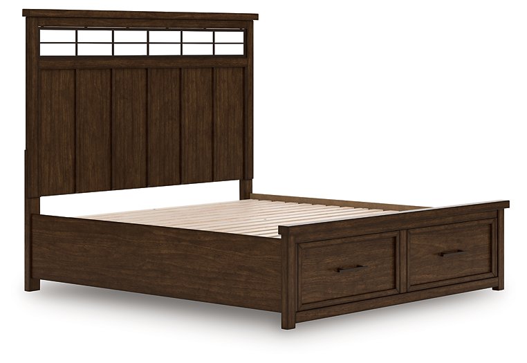 Taffenbrook Panel Storage Bed -  Ashley Furniture Bed  Fresh Start Furniture