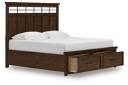 Taffenbrook Panel Storage Bed -  Ashley Furniture Bed  Fresh Start Furniture