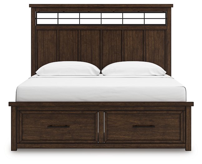 Taffenbrook Panel Storage Bed -  Ashley Furniture Bed  Fresh Start Furniture
