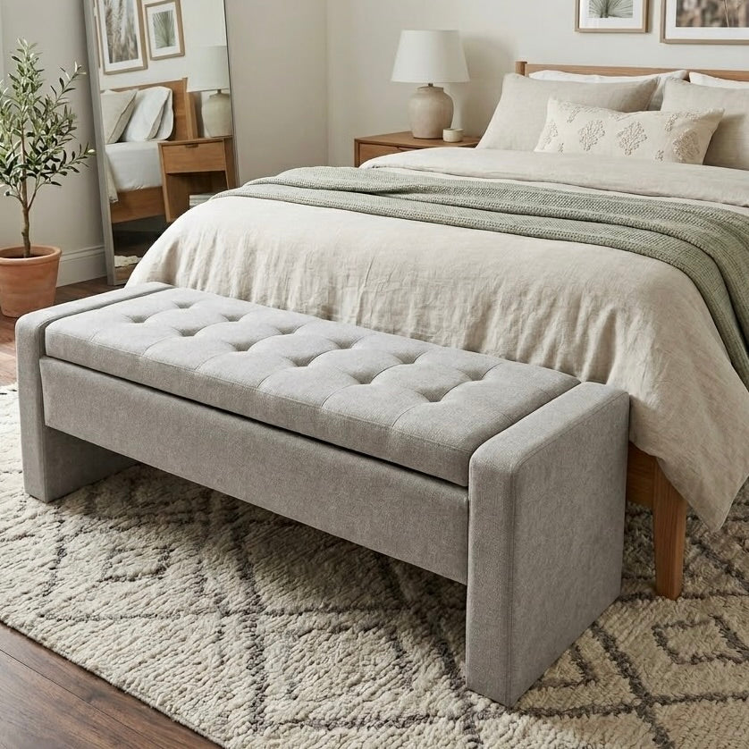 Karat Homes Flavio Storage Bench