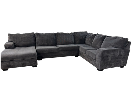 Ballinasloe 3-Piece Sectional with Chaise -  Ashley Sectional  Fresh Start Furniture