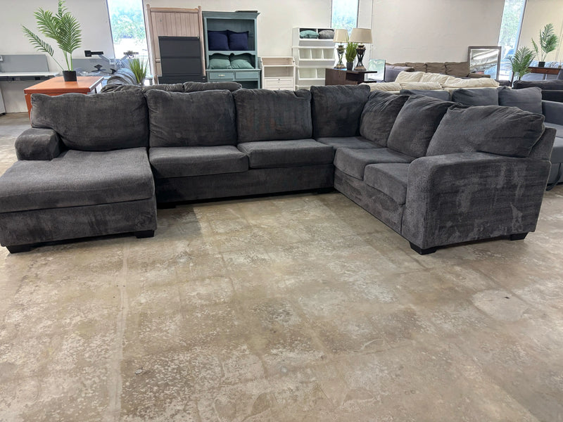 Ballinasloe 3-Piece Sectional with Chaise -  Ashley Sectional  Fresh Start Furniture