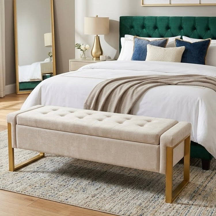 Karat Homes Trista Bench w/Storage