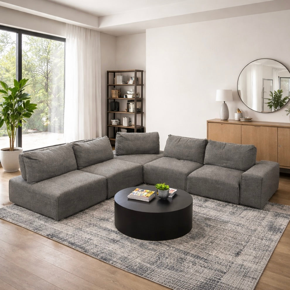 Lainey Park Gray Modular Sectional