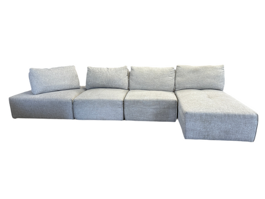 Diamond Sofa Jazz Modular Sofa with Chaise