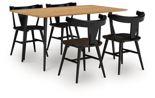 Gretlynn Dining Package Ashley Furniture Dining Room Set 5-Piece: Dining Table/4-Dining Chair Fresh Start Furniture